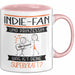 Indie-Fan Und Prinzessin Tasse Geschenk Für Eine Indie-Fan Geburtstag Was Ist Deine Superkraft Rosa Trendation