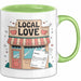 Kleinunternehmer Tasse Geschenk Lustige Geschenkidee Spruch Für Lokale Helden Grün Trendation