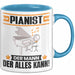 Pianist Tasse Geschenk für Pianist Der Mann Der Alles Kann Geschenkidee zum Geburtstag Blau Trendation