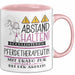 Pferdetherapeutin Tasse Geschenk Lustig Abstand Halten Hochleistungs-Pferdetherapeutin Mit Drang Zur Perfektion Bei Der Arbeit Rosa Trendation