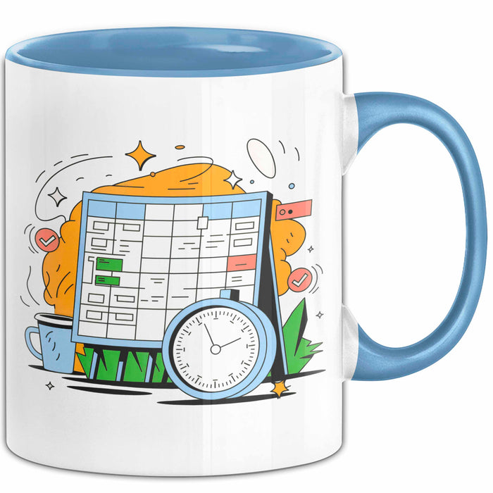 Scrum Master Tasse Geschenk Lustige Geschenkidee Spruch Für Agile Coaches Blau Trendation