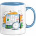 Scrum Master Tasse Geschenk Lustige Geschenkidee Spruch Für Agile Coaches Blau Trendation