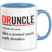 Onkel Sarkastisch Sarkasmus Tasse Geschenk Lustige Geschenkidee Spruch Druncle Definition Blau Trendation