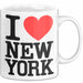 New York City USA Tasse Geschenk Lustige Geschenkidee Spruch Ich Liebe New York Weiß Trendation