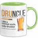 Onkel Sarkastisch Sarkasmus Tasse Geschenk Lustige Geschenkidee Spruch Druncle Definition Grün Trendation