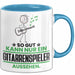 Gitarrenspieler Geschenk Tasse So Gut Kann Nur Ein Gitarrenspieler Aussehen Geschenkidee Kaffee-Becher Blau Trendation