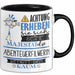 Abenteuerfilmerin Tasse Geschenk Lustiger Spruch Bitte Erheben Sie Sich Seine Majestät Die Abenteuerfilmerin Betritt Den Raum Schwarz Trendation