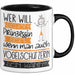 Vogelschützerin Tasse Geschenk Spruch Wer Will Schon Prinzessin Sein Wenn Man Auch Vogelschützerin Sein Kann Trendation
