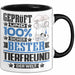 Tierfreund Geschenk Lustiger Spruch für Tierfreund Geschenkidee Bester Tierfreund Der Welt Schwarz Trendation