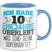 Rosenhochzeit Tasse Geschenk 10 Jahre Verheirtatet Geschenkidee Ehemann Ehefrau Becher Blau Trendation