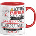 Rodeo-Cowgirl Tasse Geschenk Lustiger Spruch Bitte Erheben Sie Sich Seine Majestät Die Rodeo-Cowgirl Betritt Den Raum Rot Trendation