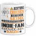 Indie-Fan Geschenk Tasse Lustiger Spruch Erheben Sie Sich Der Indie-Fan Betritt den Raum Weiß Trendation