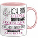 Orchestermusikerin Tasse Geschenk Ich Bin Diese Eine Legendäre Orchestermusikerin Von Der Alle Reden Geschenkidee Geburtstag Weihnachten Rosa Trendation