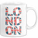 England Flagge London Tasse Geschenk Lustige Geschenkidee Spruch Weiß Trendation