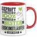 Eiskunstläufer Geschenk Lustiger Spruch für Eiskunstläufer Geschenkidee Bester Eiskunstläufer Der Welt Rot Trendation