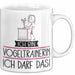 Geschenk für Vogeltrainerin Tasse Lustige Geschenkidee Geburtstag Ich Bin Vogeltrainerin Ich Darf Das Weiß Trendation