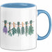 Kräuterkundler Tasse Geschenkidee Naturheilmittel Suchender Blau Trendation