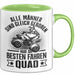 Quad-Fahrer Tasse Geschenk Alle Männer Sind Gleich Geboren Nur Die Besten Werden Quad-Fahrer Grün Trendation