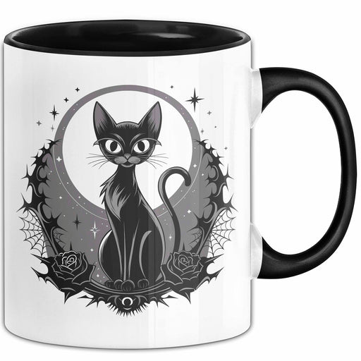 Goth Fan Tasse Geschenkidee für Freunde düsterer Ästhetik Trendation