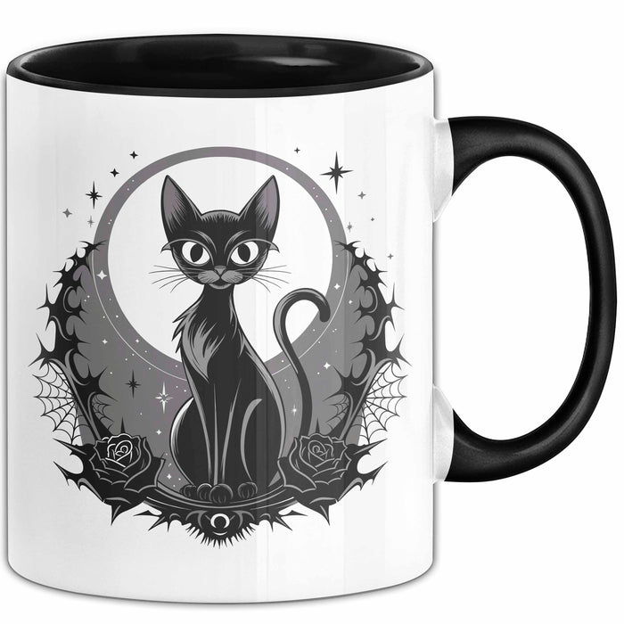 Goth Fan Tasse Geschenkidee für Freunde düsterer Ästhetik Trendation