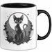 Goth Fan Tasse Geschenkidee für Freunde düsterer Ästhetik Trendation