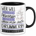 Drummerin Tasse Geschenk Spruch Wer Will Schon Prinzessin Sein Wenn Man Auch Drummerin Sein Kann Trendation