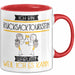 Rucksacktouristin Tasse Geschenk Ich Bin Rucksacktouristin Warum Weil Ich Es Kann Geschenkidee Geburtstag Rot Trendation