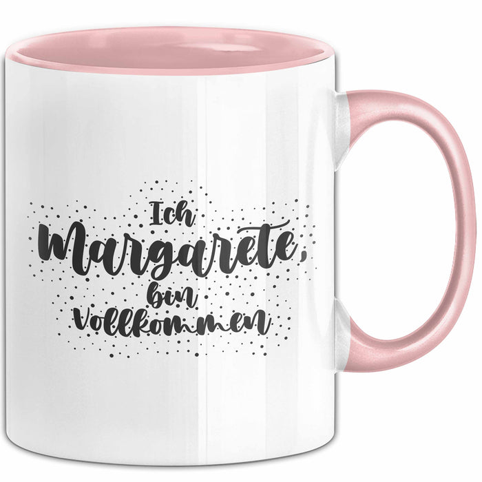 Margarete Tasse Ich Margarete, Bin Vollkommen Geschenk Rosa Trendation