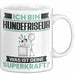 Hundefriseur Tasse Geschenk für Hundefriseur Geburtstag Lustiger Spruch Kaffee-Becher Was Ist Deine Superkraft Weiß Trendation