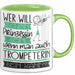Trompeterin Tasse Geschenk Spruch Wer Will Schon Prinzessin Sein Wenn Man Auch Trompeterin Sein Kann Grün Trendation