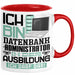 Datenbankadministrator Ausbildung Tasse Geschenk Ich Bin Datenbankadministrator In Der Ausbildung Ich Darf Das Geschenkidee Spruch Rot Trendation