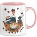 Barista Tasse Geschenk Lustige Geschenkidee Spruch Für Kaffee Liebhaber Rosa Trendation