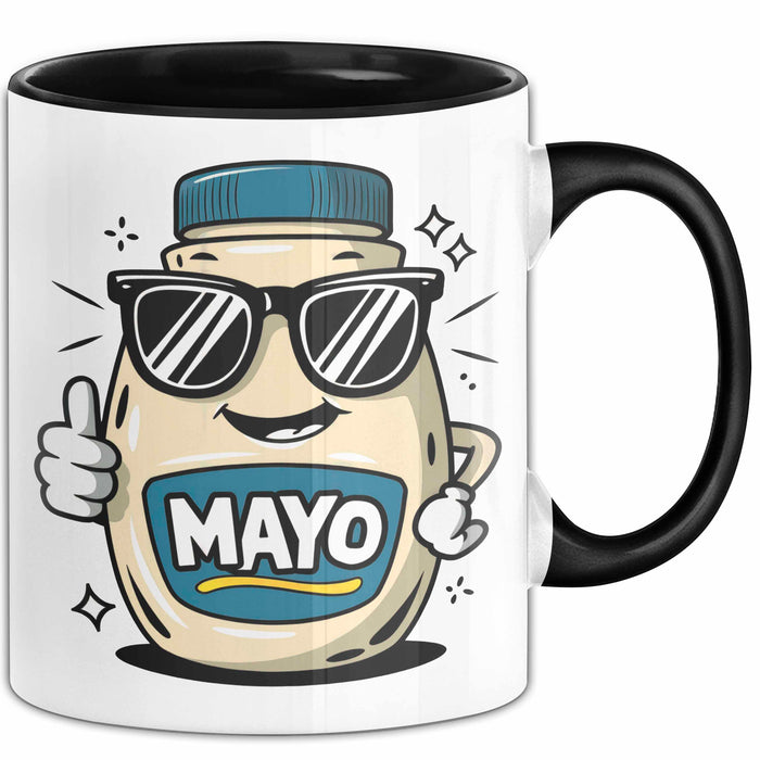 Mayo Süchtiger Tasse Geschenkidee für Cremiger Aufstrich Fan Trendation