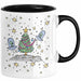 Weihnachten Tasse Geschenk Alien Weihnachtsbaum Geschenkidee Alien-Fans Geschenke Jungs Männer Grafik Schwarz Trendation