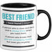 Tasse Geschenk Best Friend Definition Lustiger Spruch Becher Schwarz Trendation