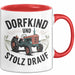 Landwirt Tasse Geschenk Lustige Geschenkidee Spruch Rot Trendation