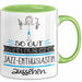 Jazz-Enthusiastin Geschenk Tasse So Gut Kann Nur Eine Jazz-Enthusiastin Aussehen Geschenkidee Geburtstag Weihnachten Lustig Grün Trendation