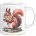Eichhörnchen Tierliebhaber Tasse Geschenk Lustige Geschenkidee Spruch Weiß Trendation