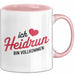 Heidrun Tasse Geschenk Ich Bin Vollkommen Heidrun Geschenkidee Geburtstag Rosa Trendation