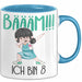 Lustige Tasse Geschenk Bäääm Dab Girl Witziger Spruch Blau Trendation