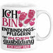 Entbindungspflegerin Ausbildung Start Geschenk Tasse Ich Bin Entbindungspflegerin In Der Ausbildung Ich Darf Das Kaffee-Becher Geschenkidee Weiß Trendation
