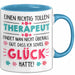 Physiotherapeut Physiotherapie Tasse Geschenk Lustige Geschenkidee Spruch Eine Richtig Tolle Therapeut Findet Man Nicht Überall Blau Trendation