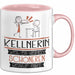 Kellnerin Weil Es Keinen Schöneren Beruf Gibt Tasse Geschenk für Eine Kellnerin Lustig Rosa Trendation
