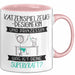Katzenspielzeug-Designerin Und Prinzessin Tasse Geschenk Für Eine Katzenspielzeug-Designerin Geburtstag Was Ist Deine Superkraft Rosa Trendation