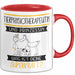 Tierphysiotherapeutin Und Prinzessin Tasse Geschenk Für Eine Tierphysiotherapeutin Geburtstag Was Ist Deine Superkraft Rot Trendation