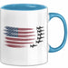 Luftwaffensoldat Pilot USA Flagge Tasse Geschenk Lustige Geschenkidee Spruch Blau Trendation
