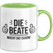 Beate Tasse Geschenk Die Beate Macht Dat Schon Geschenkidee Becher mit Name Grün Trendation