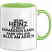 Heinz Tasse Wenn Heinz Nicht Repariert, Sind Wir Am Arsch Geschenk Grün Trendation