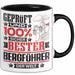 Bergführer Geschenk Lustiger Spruch für Bergführer Geschenkidee Bester Bergführer Der Welt Schwarz Trendation