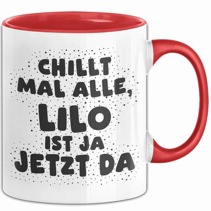 Lilo Tasse Chillt Mal Alle, Lilo Ist Ja Jetzt Da Geschenk